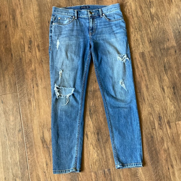Level 99 Denim - Level 99 Sienna Tomboy destroyed jeans size 27